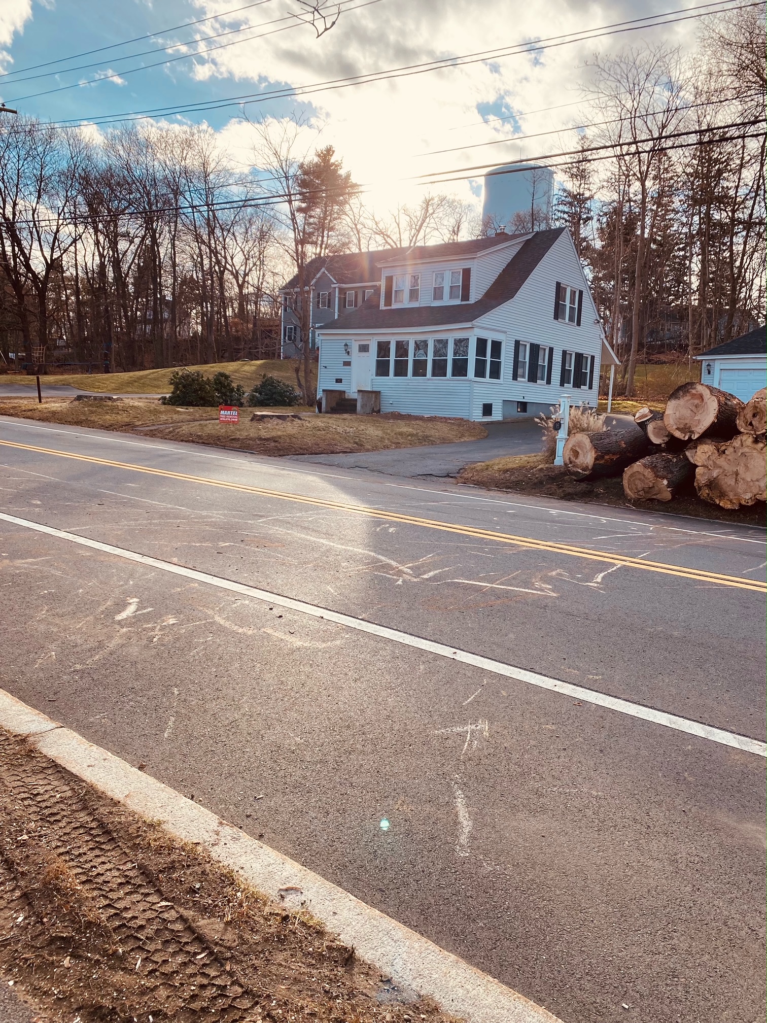 Tree Removal and Crane Rental in Tewksbury and Chelmsford, MA.