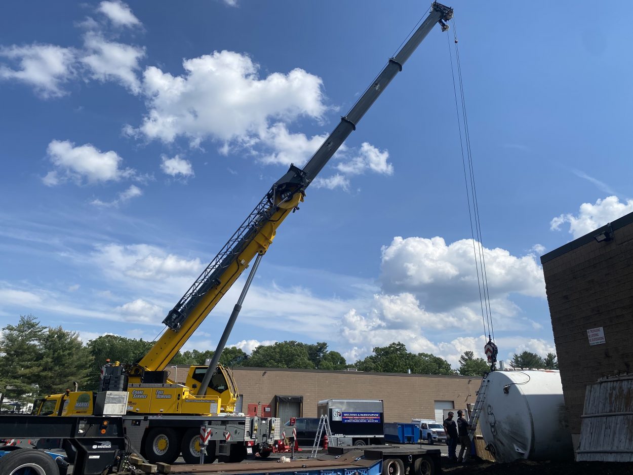 Commercial Crane Service in Billerica, MA.