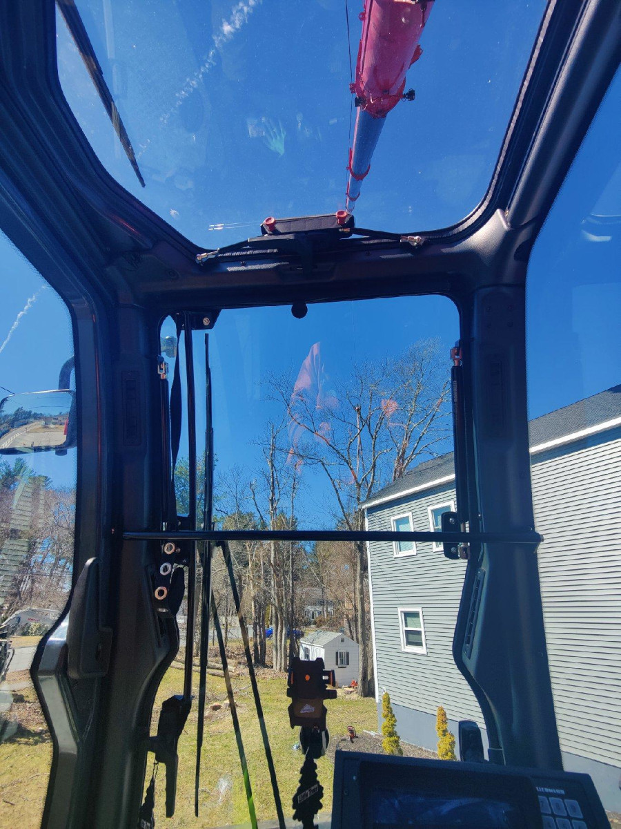 Tree Removal with the Crane in Billerica, MA