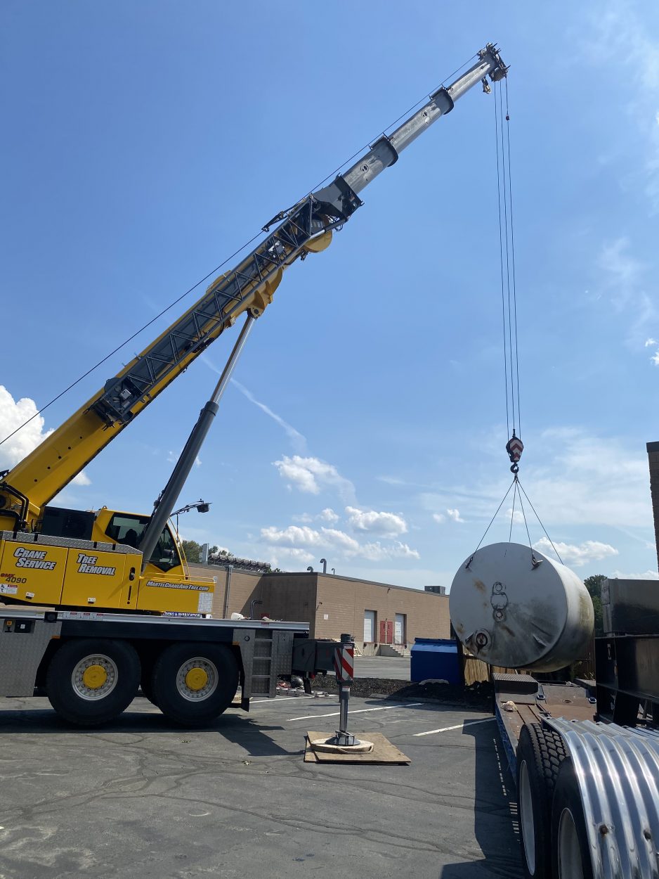 Commercial Crane Service in Billerica, MA.