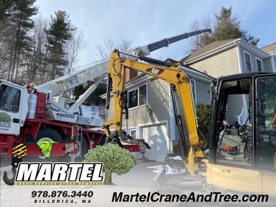 Tree Removal / Tree Service / Crane Service in Groton, MA.