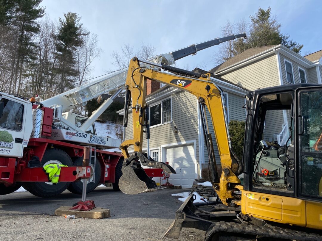 Tree Removal / Tree Service / Crane Service in Groton, MA.