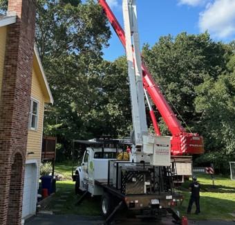 Tree Removal and Crane Service in Chelmsford, MA