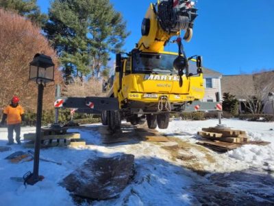Tree Removal in Wayland, MA.