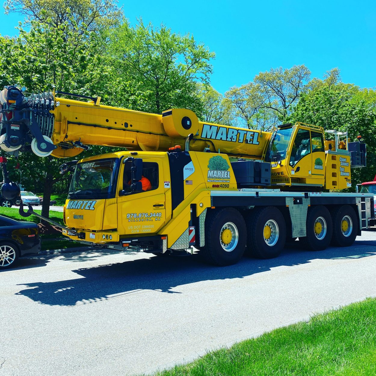 Tree Removal and Crane Service in Westford, MA
