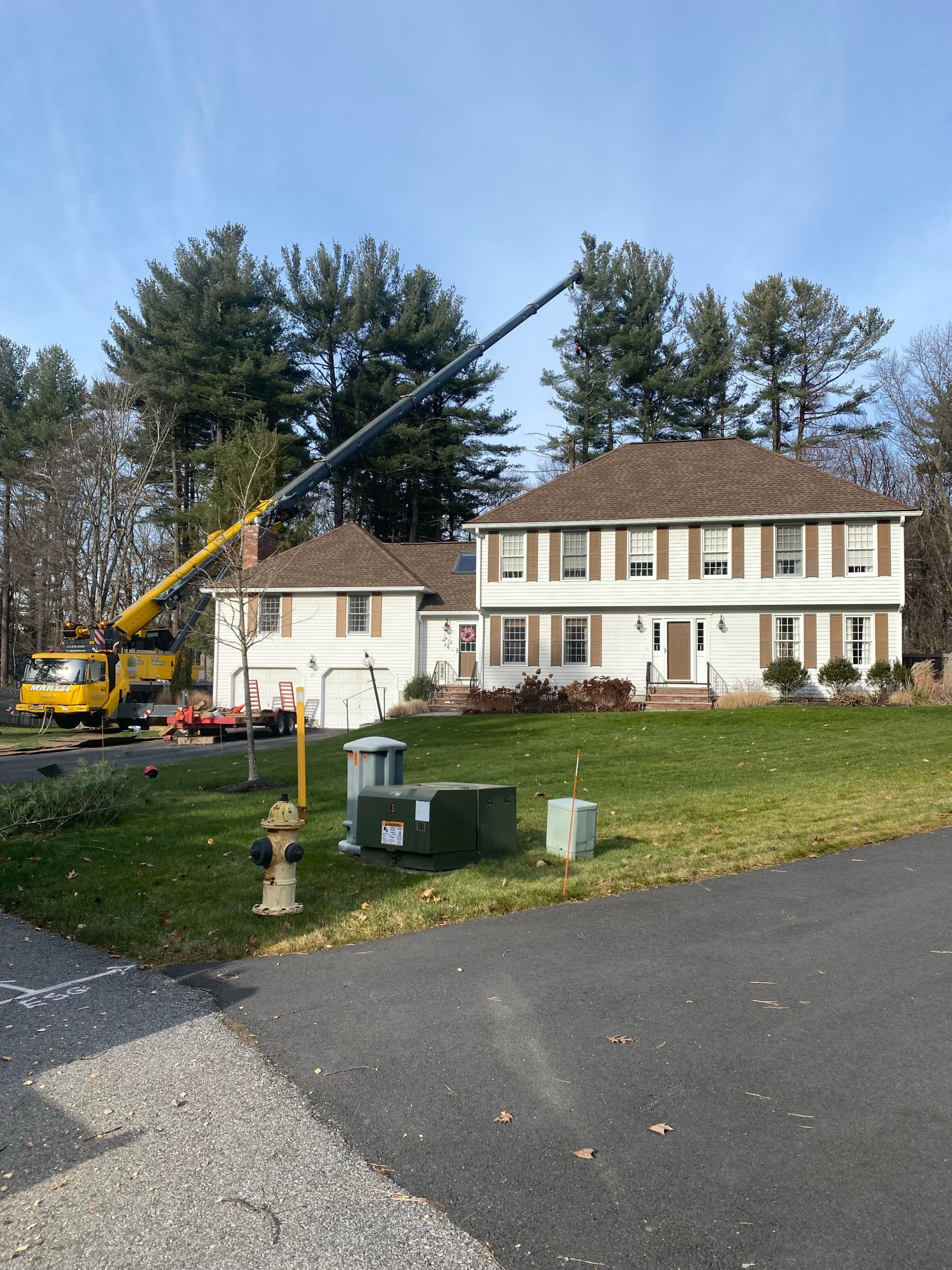 Tree Removal and Crane Rental in Andover, MA