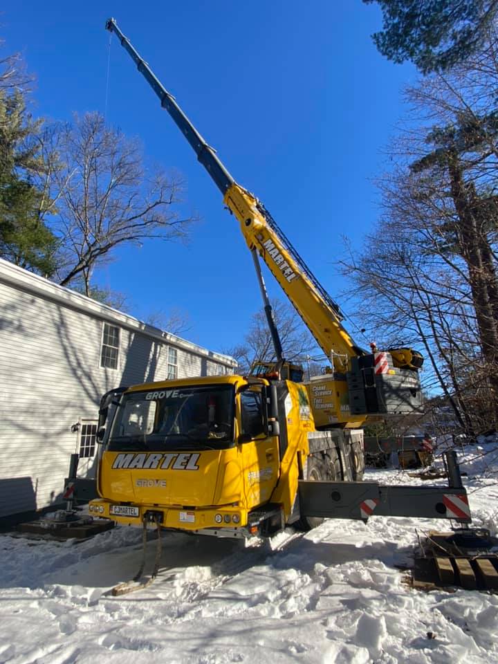 Martel Crane Service & Tree Removal close to a Billerica Home

